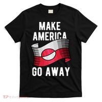 Make America Go Away MAGA Greenland Flag T-Shirt thumb 0