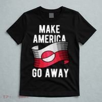 Make America Go Away MAGA Greenland Flag T-Shirt thumb 5
