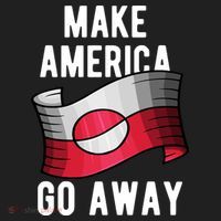 Make America Go Away MAGA Greenland Flag Beanie thumb 2