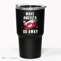 Make America Go Away MAGA Greenland Flag Tumbler thumb 0