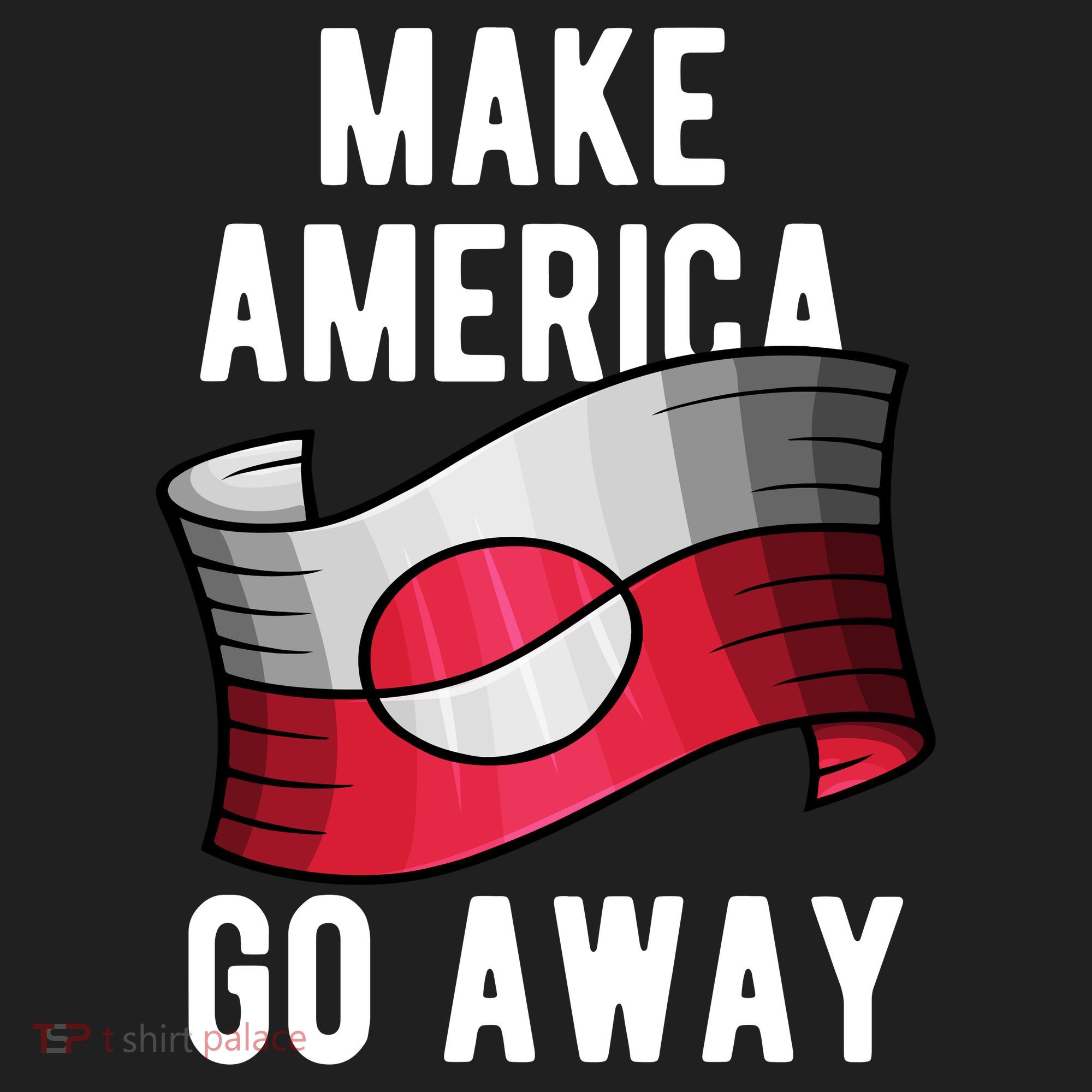 Make America Go Away MAGA Greenland Flag Tumbler