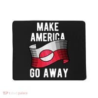 Make America Go Away MAGA Greenland Flag Mousepad thumb 0