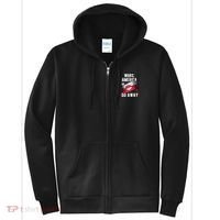 Make America Go Away MAGA Greenland Flag Full Zip Hoodie thumb 0