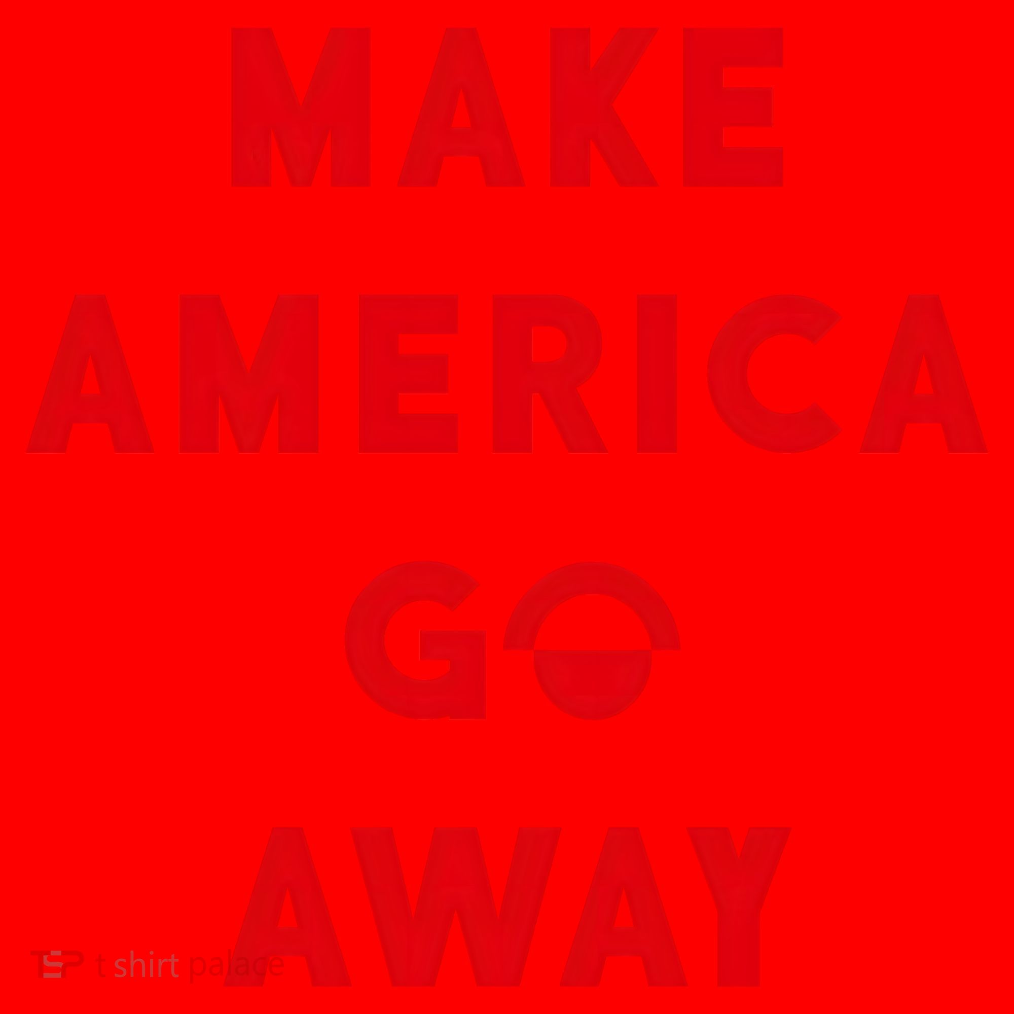 Make America Go Away Santa Hat