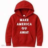Make America Go Away Kids Hoodie thumb 0