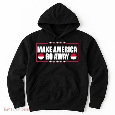 Make America Go Away MAGA Support Greenland Hoodie