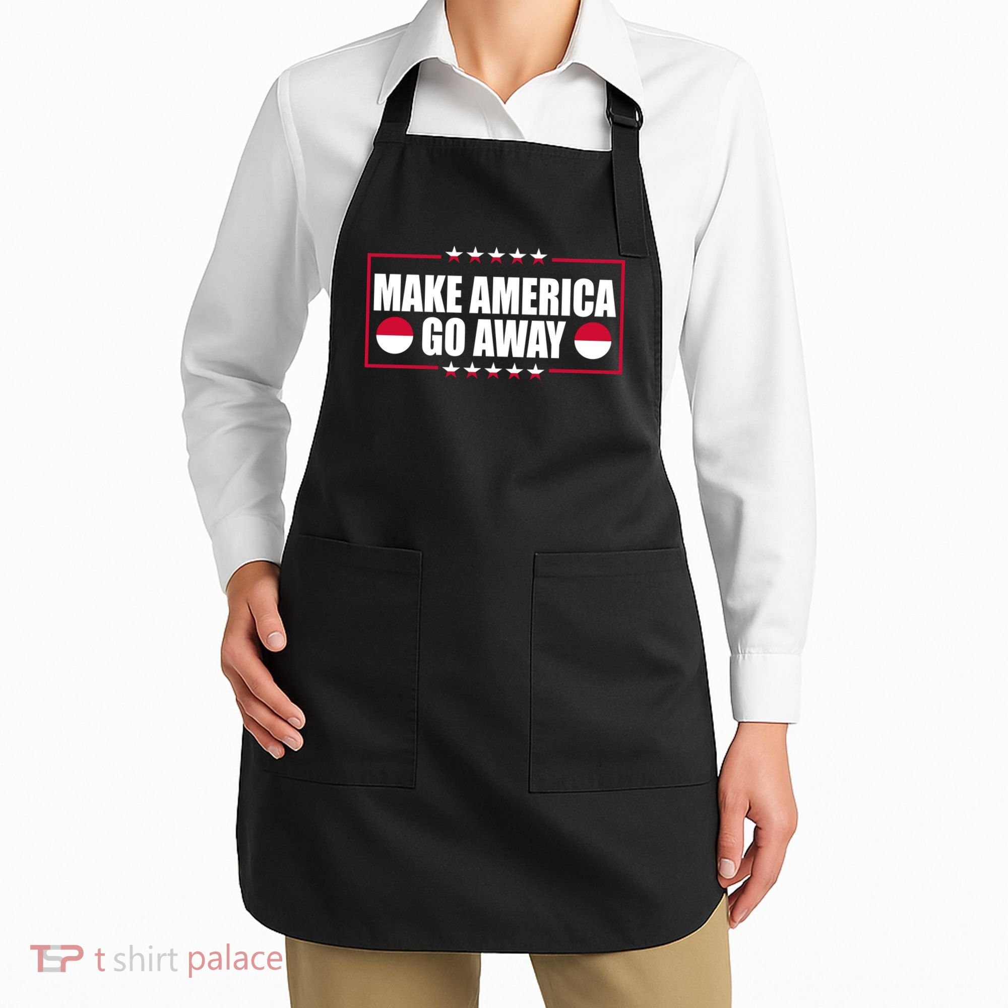 Make America Go Away MAGA Support Greenland Apron