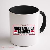 Make America Go Away MAGA Support Greenland Coffee Mug thumb 1
