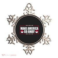 Make America Go Away MAGA Support Greenland Ornament thumb 0