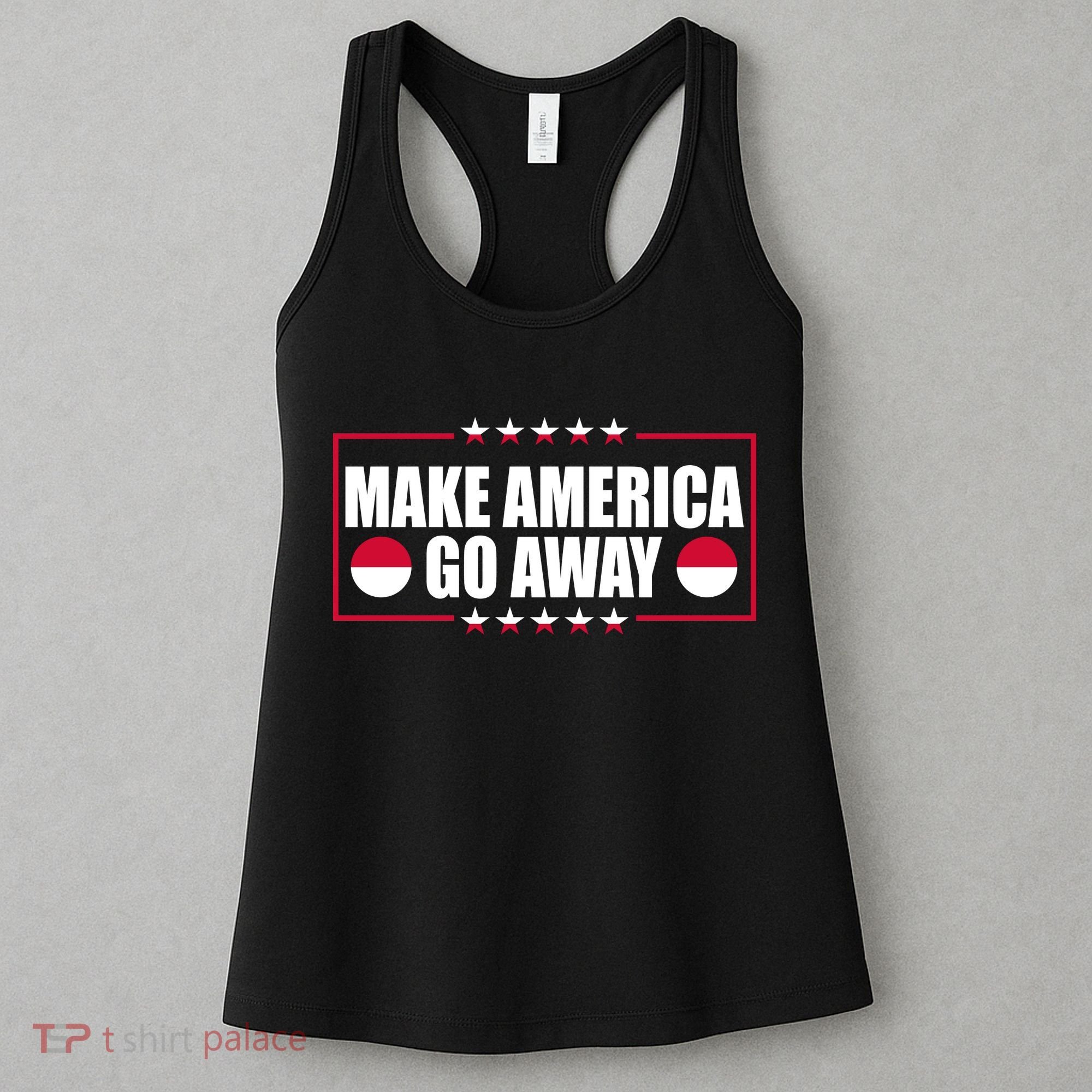 Make America Go Away MAGA Support Greenland Women's Tank Top