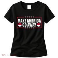Make America Go Away MAGA Support Greenland Women's T-Shirt thumb 0