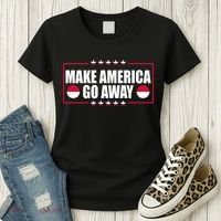Make America Go Away MAGA Support Greenland Women's T-Shirt thumb 3