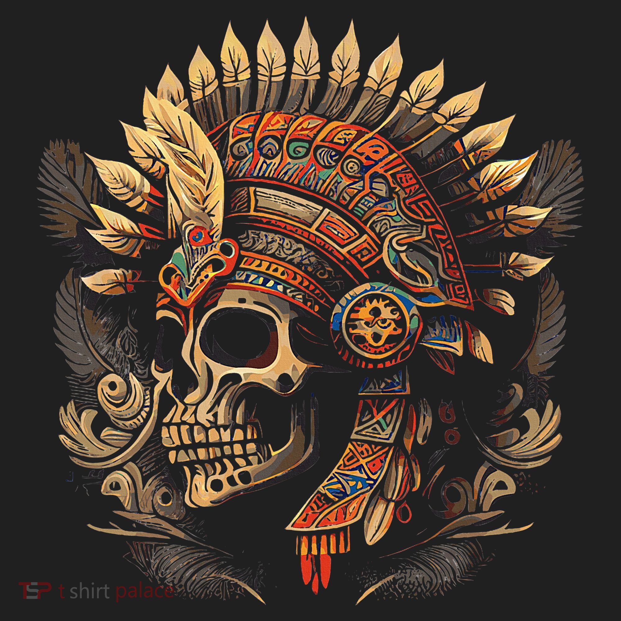 Mictlantecuhtli Aztec God Of Death Skull Beanie