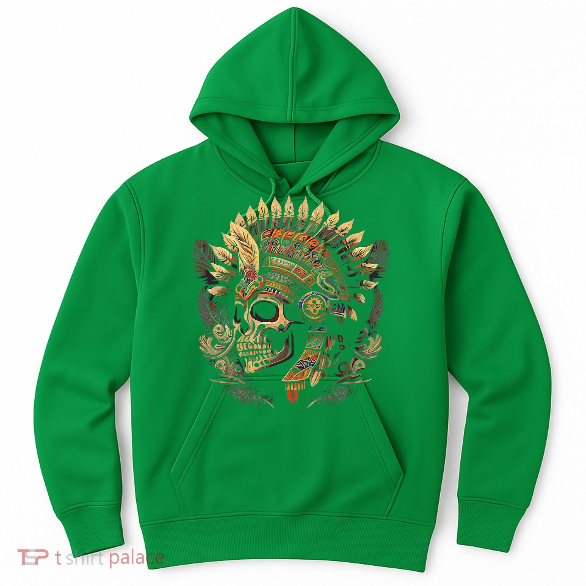 Mictlantecuhtli Aztec God Of Death Skull Hoodie