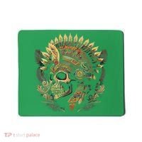 Mictlantecuhtli Aztec God Of Death Skull Mousepad thumb 0