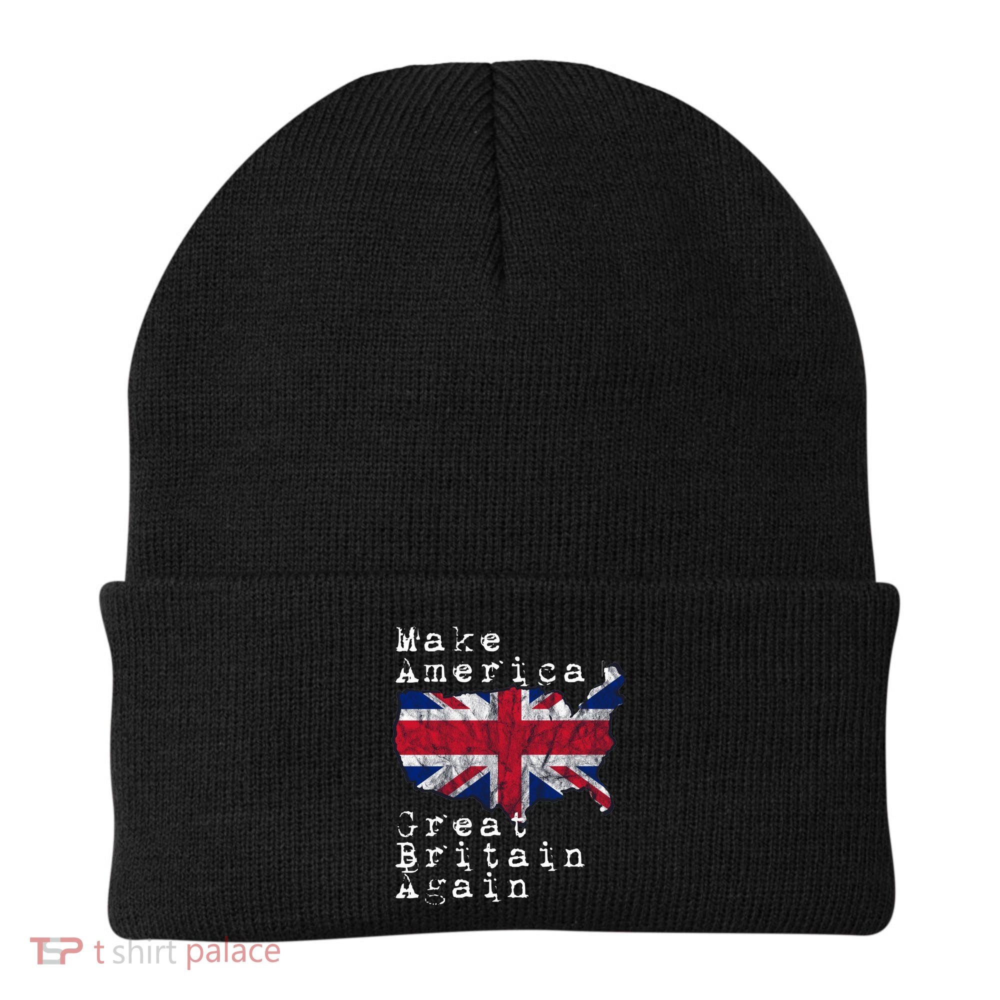 Make America Great Britain Again Funny Gift For Brits Gift Beanie