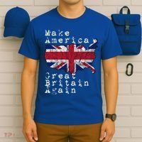 Make America Great Britain Again Funny Gift For Brits Gift T-Shirt thumb 6