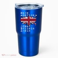 Make America Great Britain Again Funny Gift For Brits Gift Tumbler thumb 0