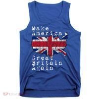 Make America Great Britain Again Funny Gift For Brits Gift Tank Top thumb 0