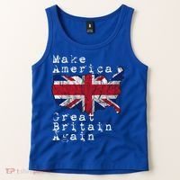Make America Great Britain Again Funny Gift For Brits Gift Tank Top thumb 2