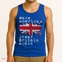 Make America Great Britain Again Funny Gift For Brits Gift Tank Top thumb 3