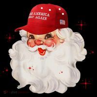 Make America Great Again Pro Trump Santa Christmas Coffee Mug thumb 5