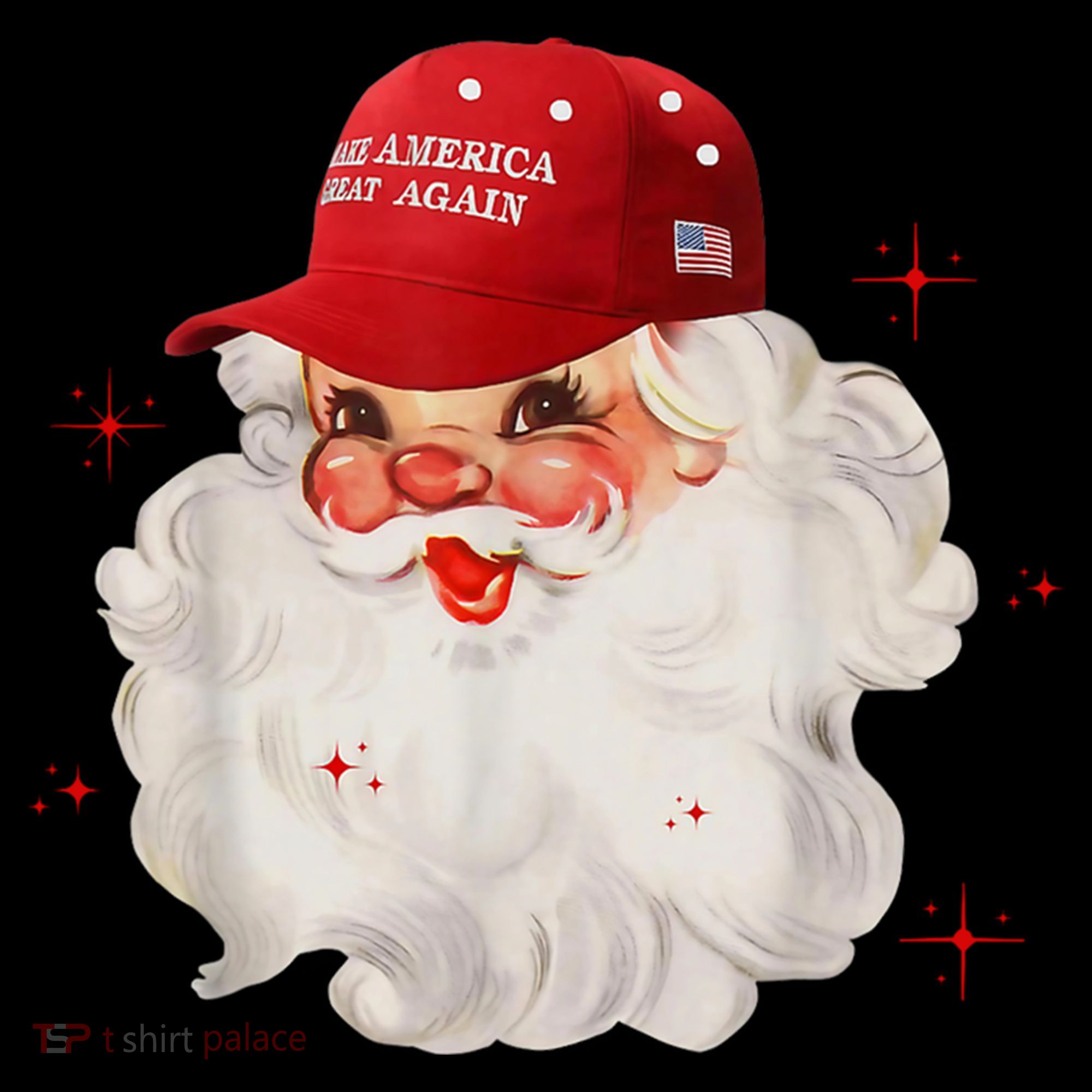 Make America Great Again Pro Trump Santa Christmas Coffee Mug