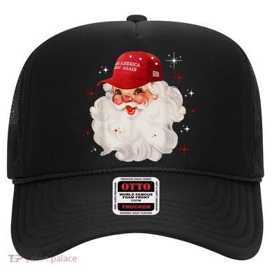 Make America Great Again Pro Trump Santa Christmas Hat