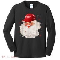 Make America Great Again Pro Trump Santa Christmas Kids Long Sleeve Shirt thumb 0