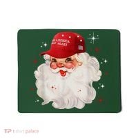 Make America Great Again Pro Trump Santa Christmas Mousepad thumb 0