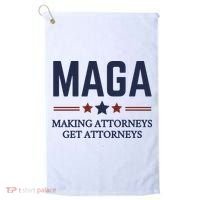 Making Attorneys Get Attorneys Maga Golf Towel thumb 0