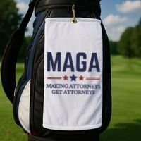 Making Attorneys Get Attorneys Maga Golf Towel thumb 2
