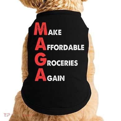Make Affordable Groceries Again M.A.G.A Design Doggie Tank