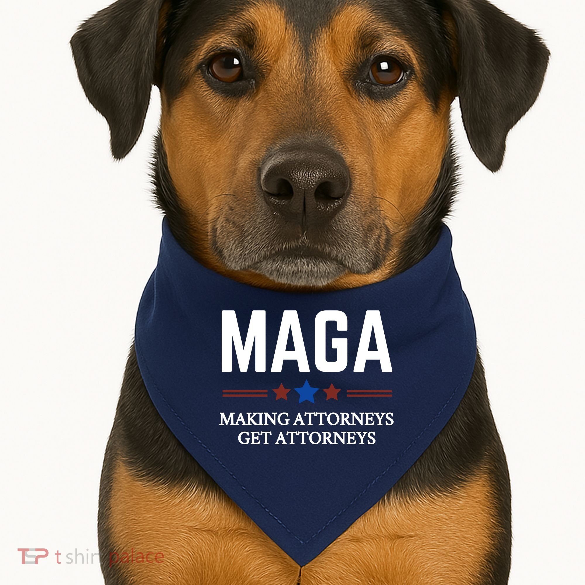 Making Attorneys Get Attorneys Maga USA-Made Doggie Bandana