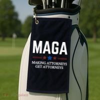 Making Attorneys Get Attorneys Maga Golf Towel thumb 2