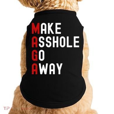 Make Asshole Go Away Doggie Tank