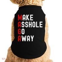 Make Asshole Go Away Doggie Tank thumb 0