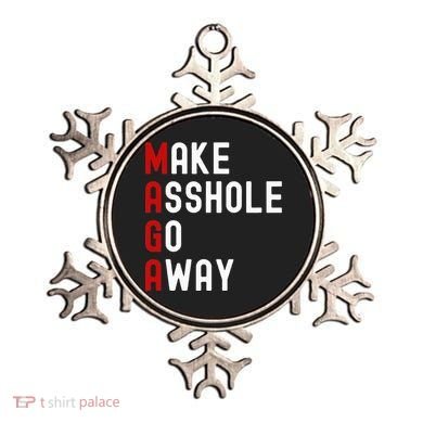Make Asshole Go Away Ornament