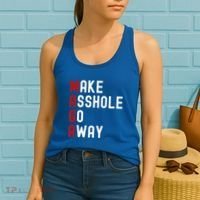 Make Asshole Go Away Women's Tank Top thumb 2