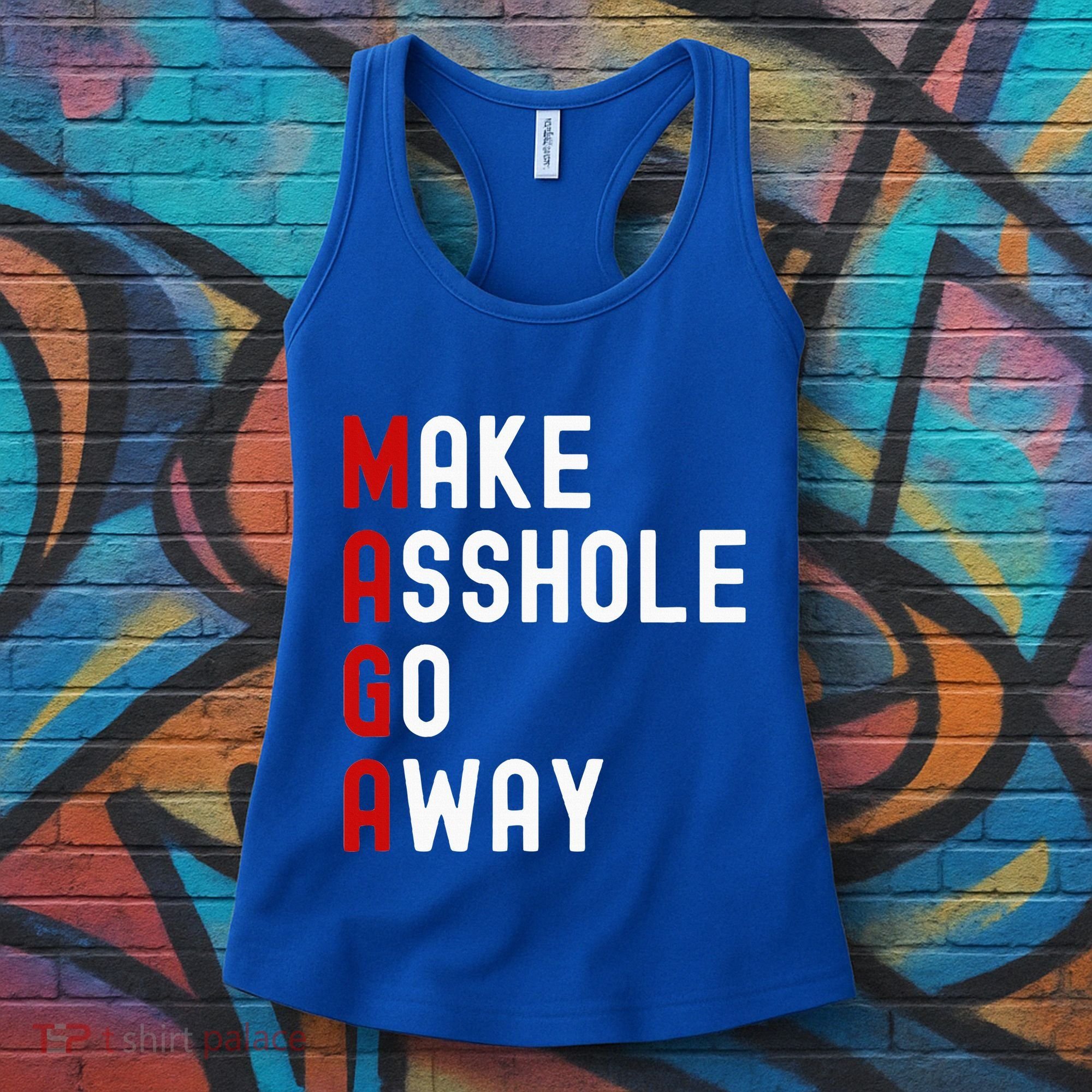 Make Asshole Go Away Women's Tank Top