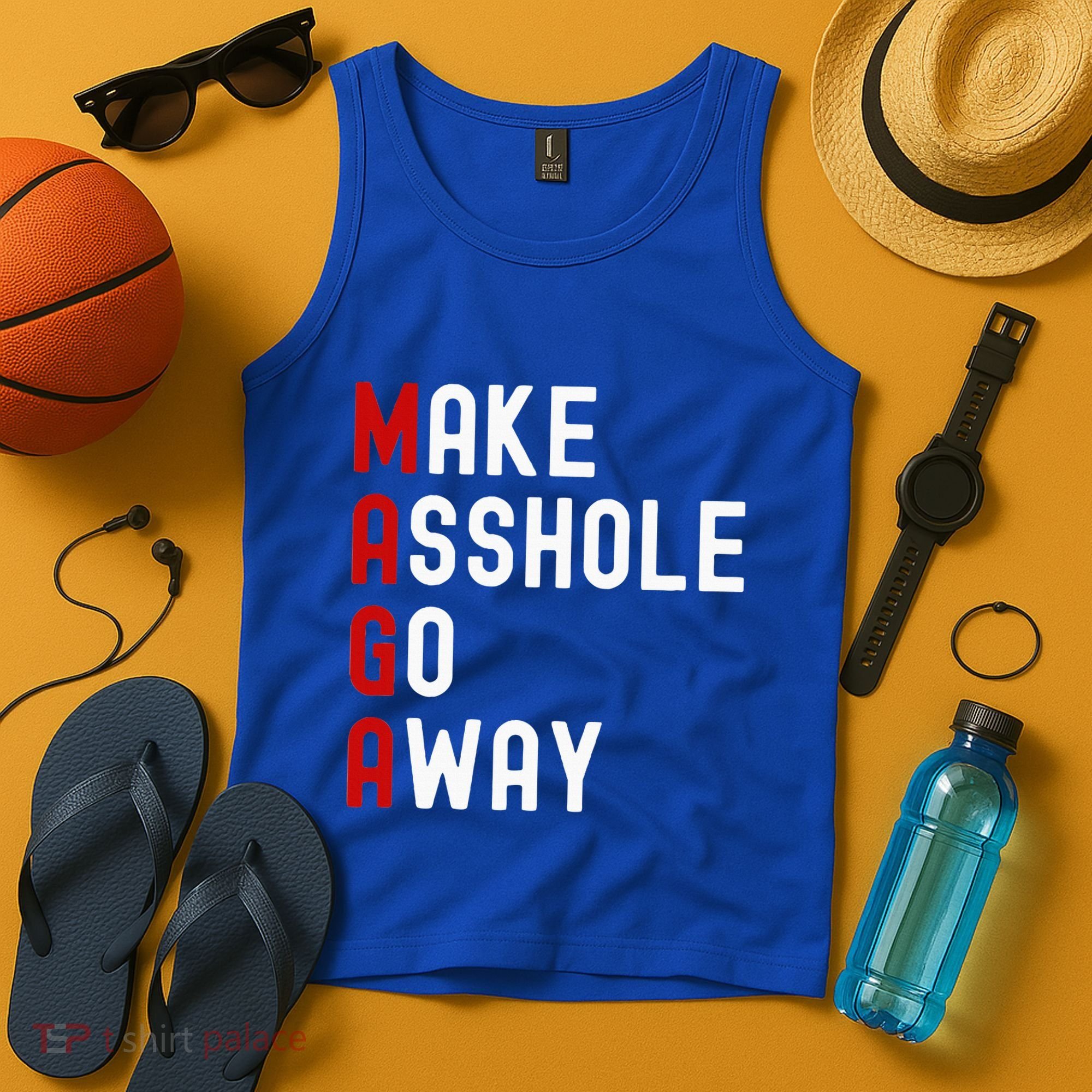 Make Asshole Go Away Tank Top