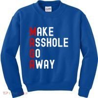 Make Asshole Go Away Kids Sweatshirt thumb 0