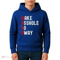 Make Asshole Go Away Kids Hoodie thumb 4