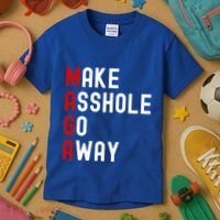 Make Asshole Go Away Kids T-Shirt thumb 3