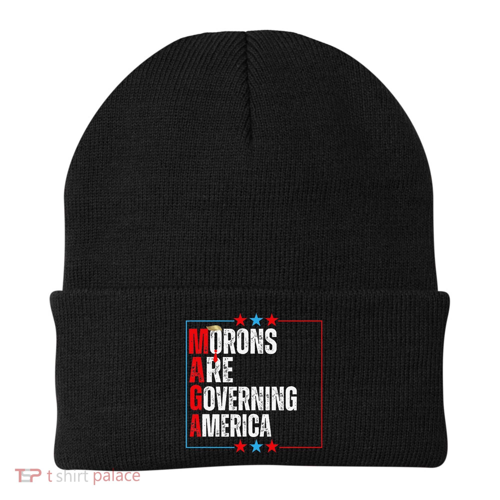 Morons Are Governing America Anti Trump Political Beanie