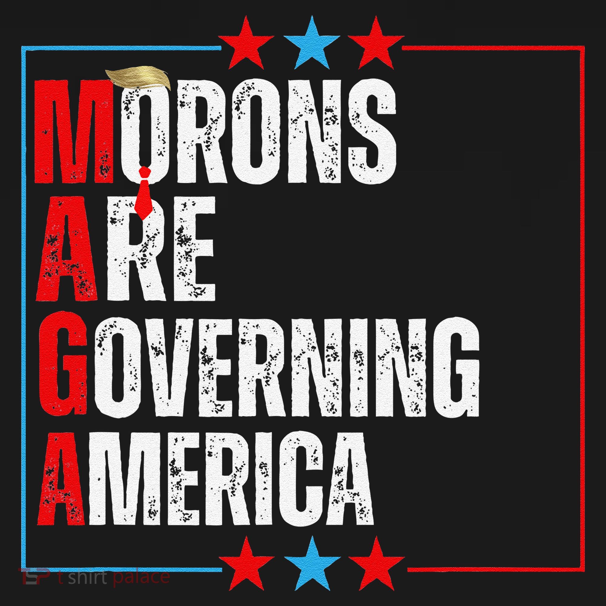 Morons Are Governing America Anti Trump Political Women's Tank Top