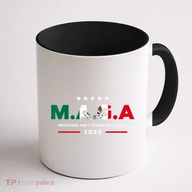 Mexicans AinT Going Anywhere Coffee Mug back