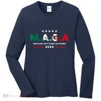 Mexicans AinT Going Anywhere Women's Long Sleeve Shirt thumb 0