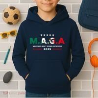 Mexicans AinT Going Anywhere Kids Hoodie thumb 2