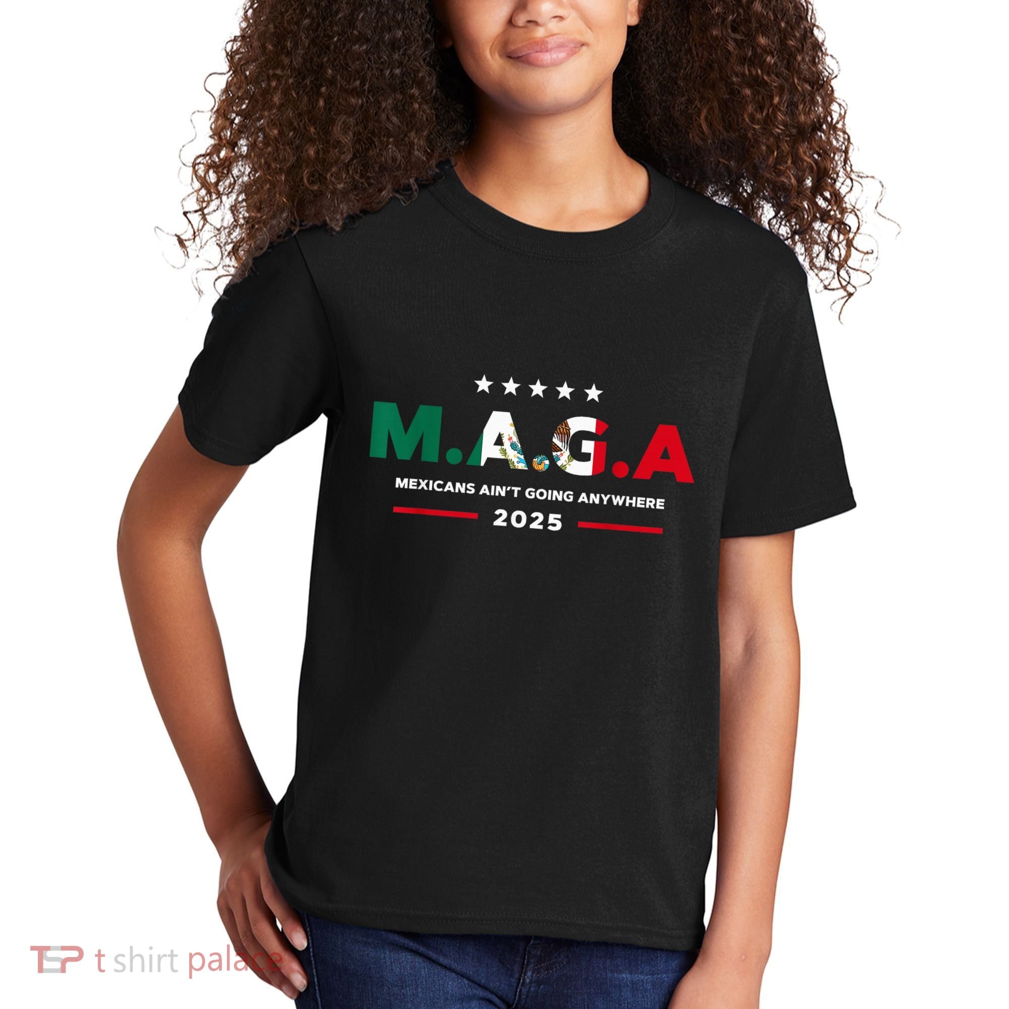 Mexicans AinT Going Anywhere Kids T-Shirt